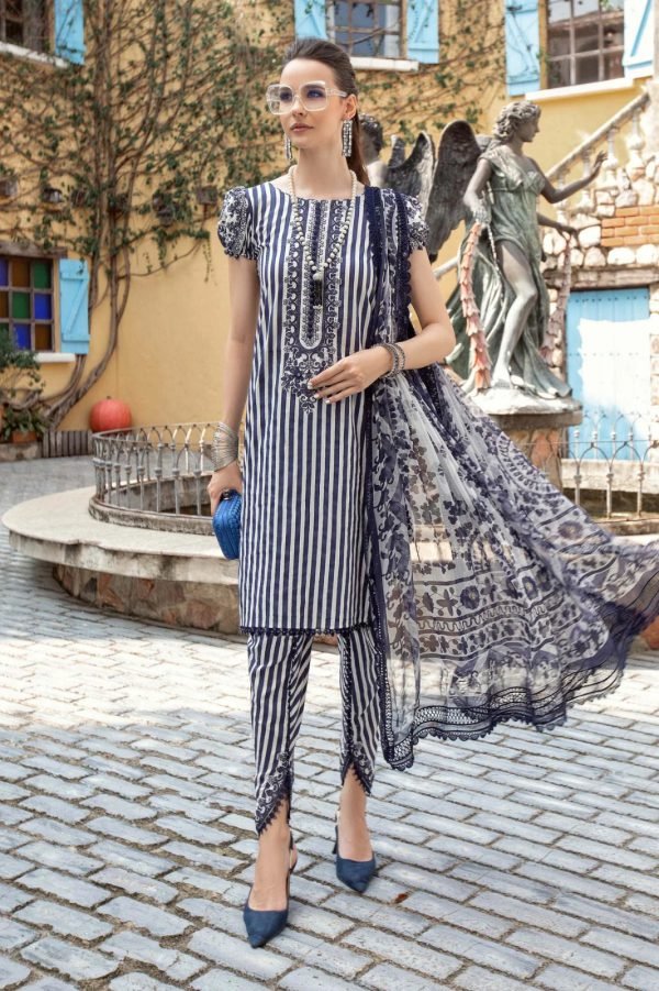 Maria B Lawn | Unstitched Collection 3 Pieces Casual Wear| Summer 24 - Pro Style